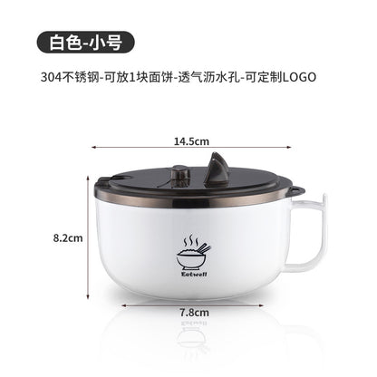 Durable bowl with drainage system for easy use
