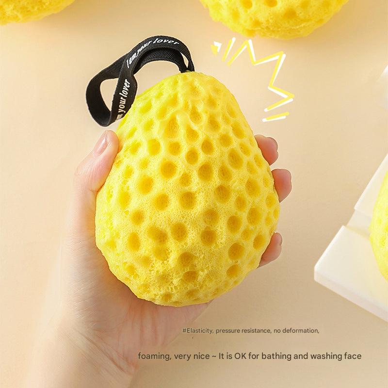 Gentle bubble bath sponge ball image 4