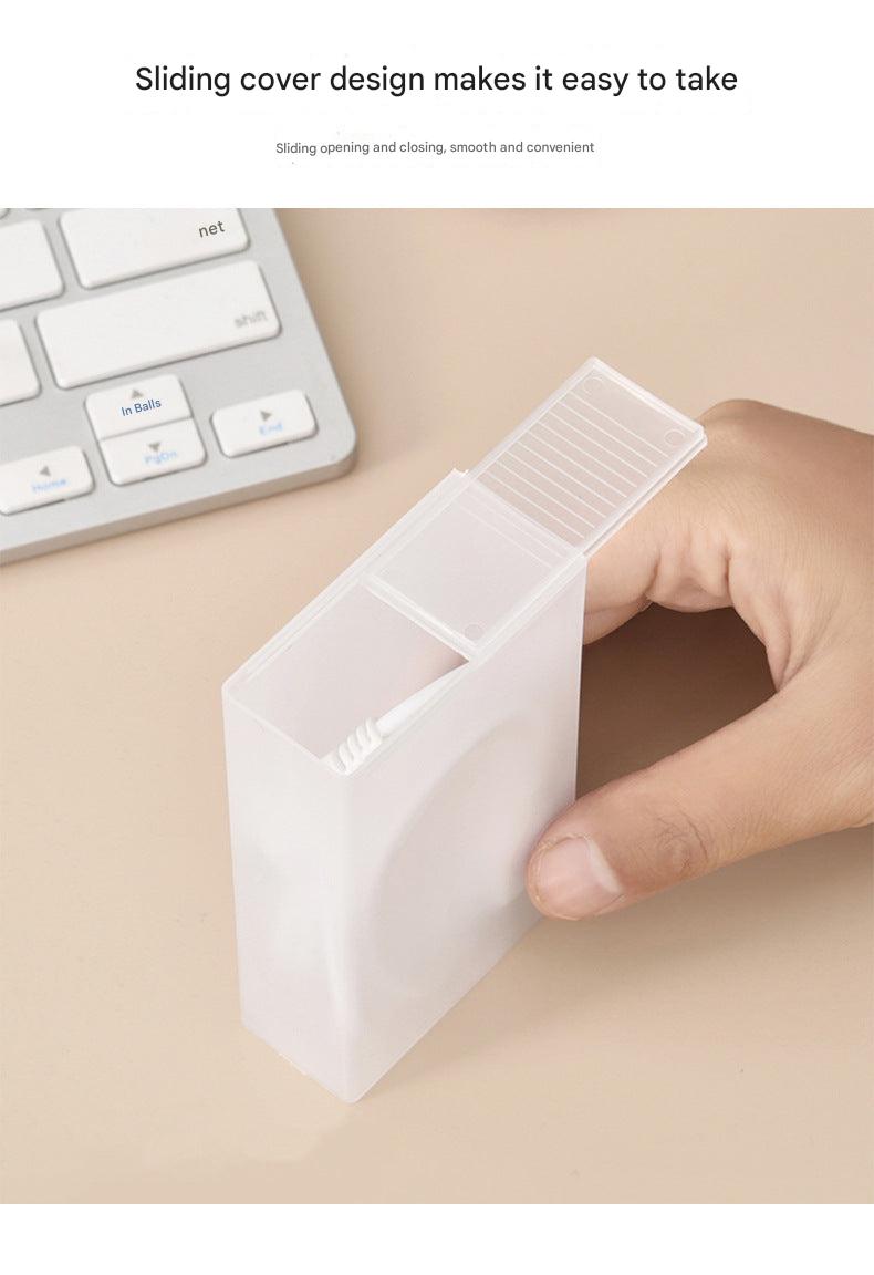 Durable plastic organizing box for everyday use