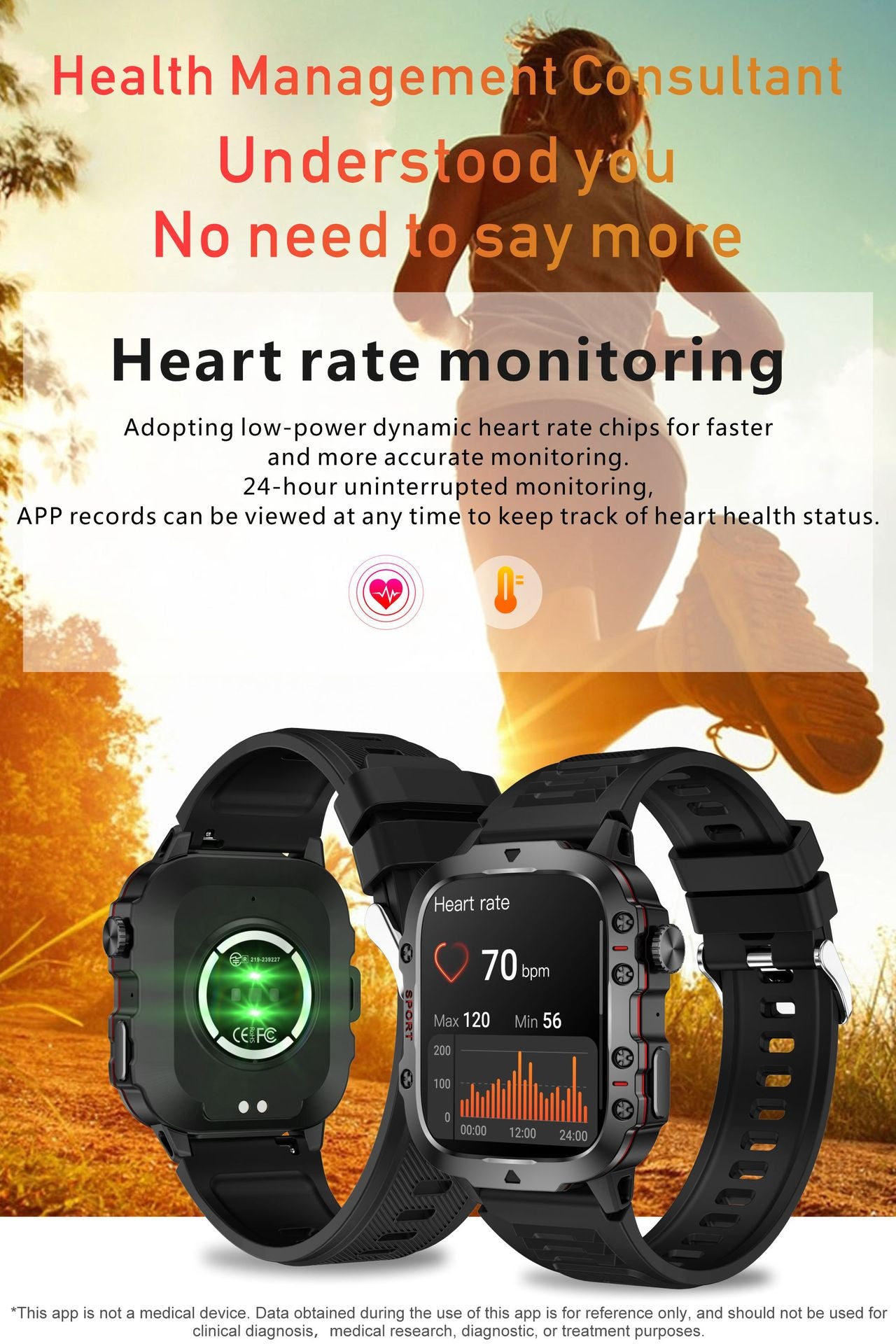 Bluetooth calling smartwatch for men
