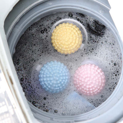 Colorful laundry cleaning ball