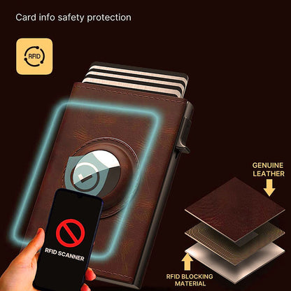 Fashionable synthetic fiber wallet side view