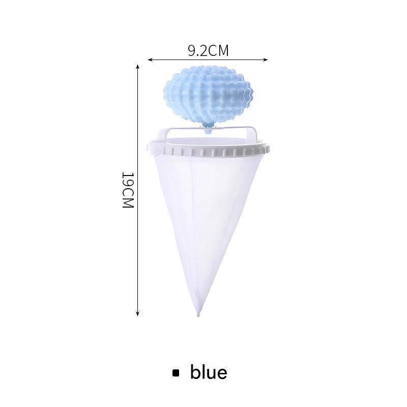 Multi-color hair catcher for washing machines