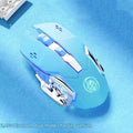 2.4G+Bluetooth dual-mode charging blue (Pack of 1)