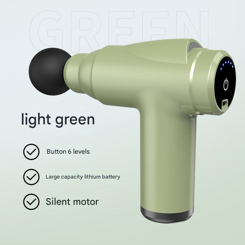 Image of the Portable Electric Massage Gun with attachments