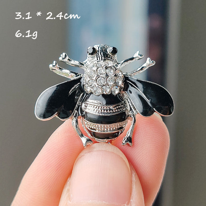 Colorful Bee Brooch Variety Display Image 3
