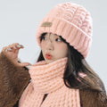 Hat + Scarf Pink