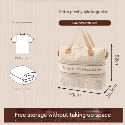 Colorful packing bag for travel
