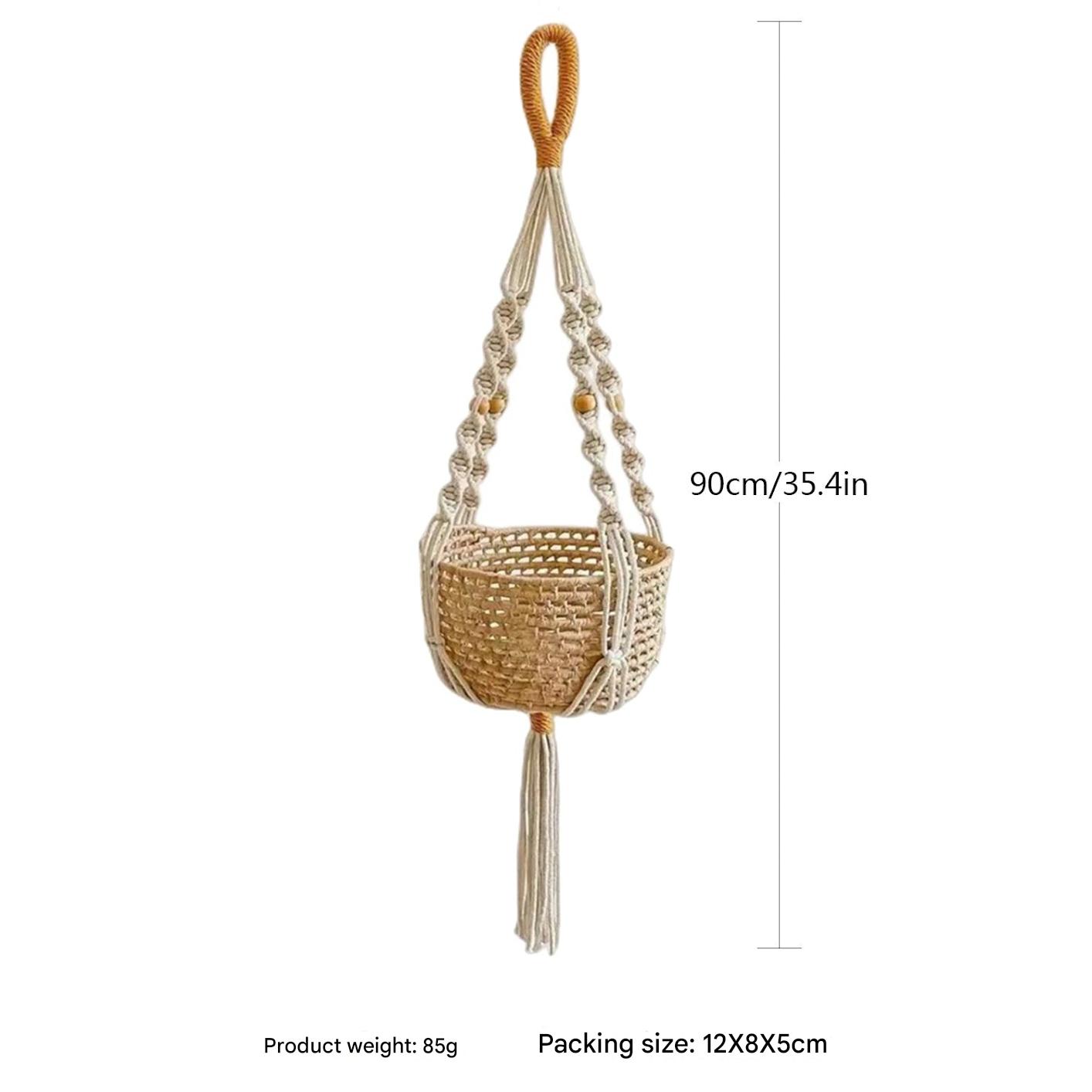 Unique cotton string hanging holder image 4