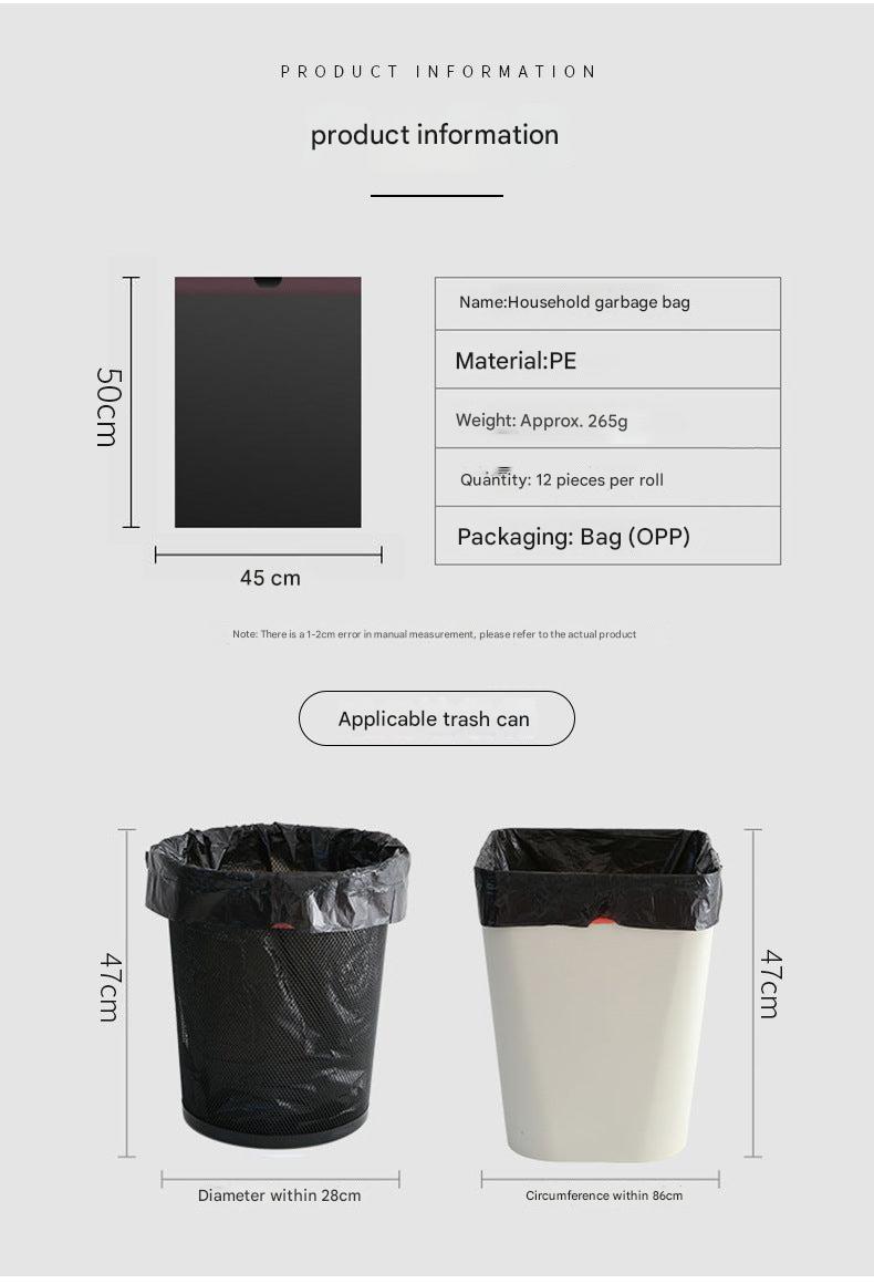 Drawstring trash bags for office use