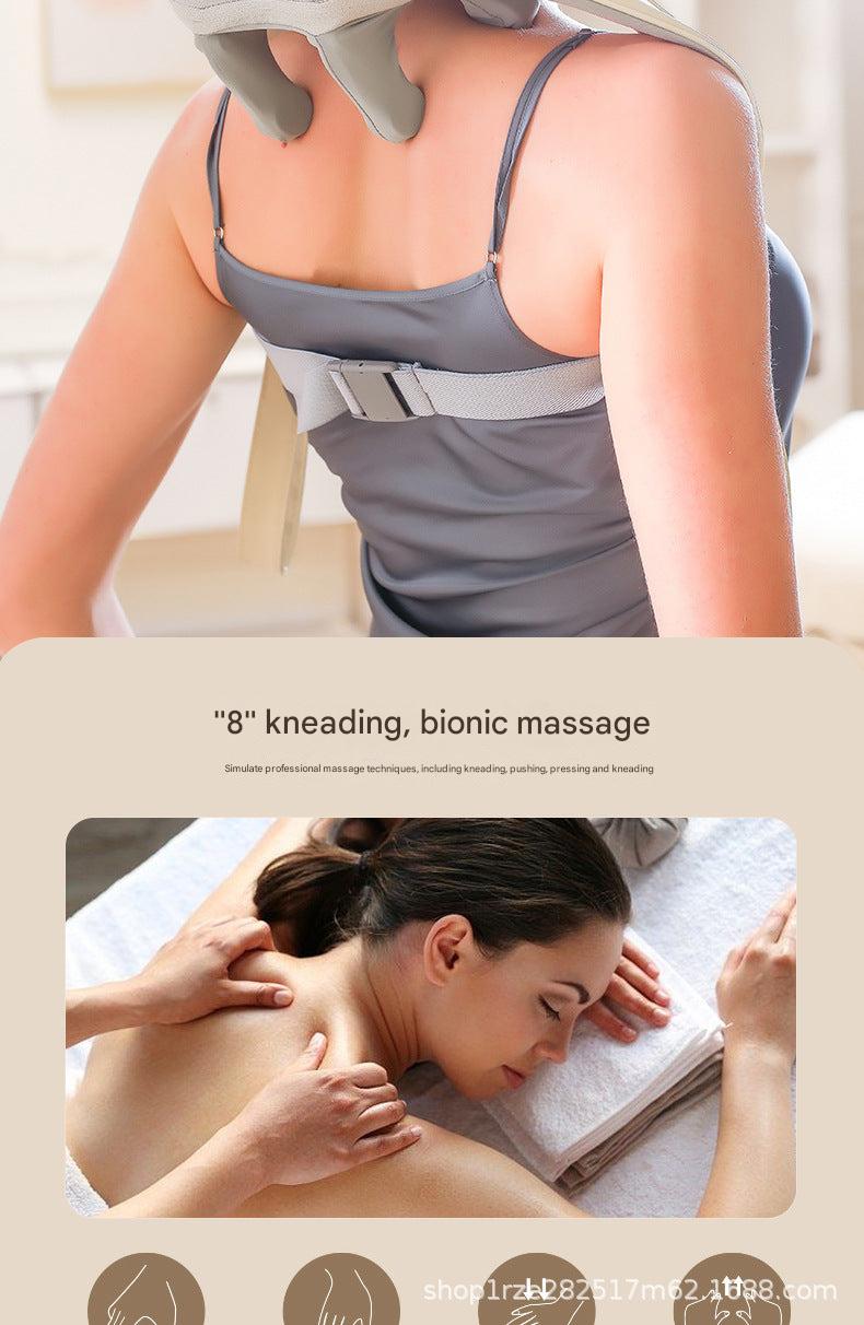 Heated massager for relaxation