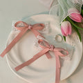 Lace Bow - Pink (Single)