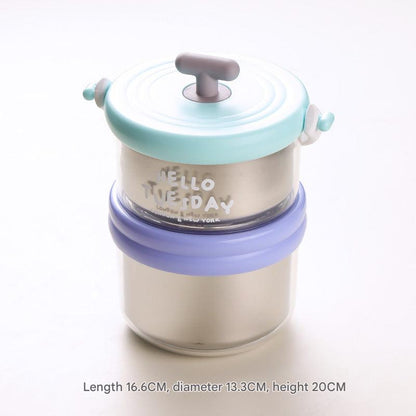 304 stainless steel bento box image 1