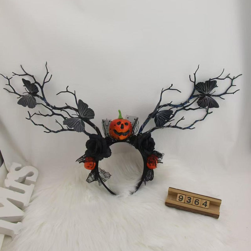 Skeleton Themed Headband for Halloween Parties