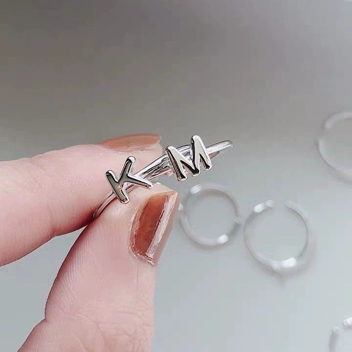 Gift-ready packaging of Alphabet Ring 4