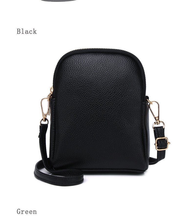 Chic Color-Block Mini Round Bag front view