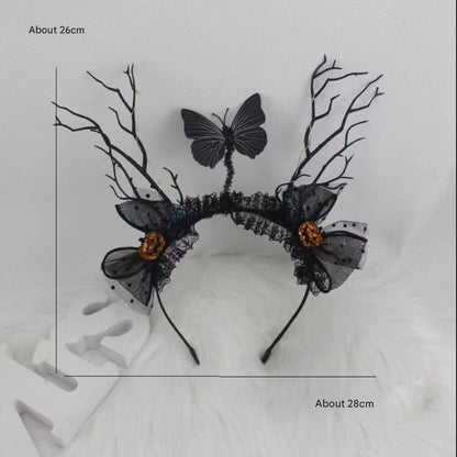 Spooky Costume Headbands for Halloween Celebrations