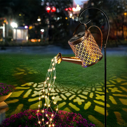 Durable solar-powered lantern for patio lighting