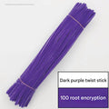 Dark Purple (Approx. 100 pcs) (Pack of 1)