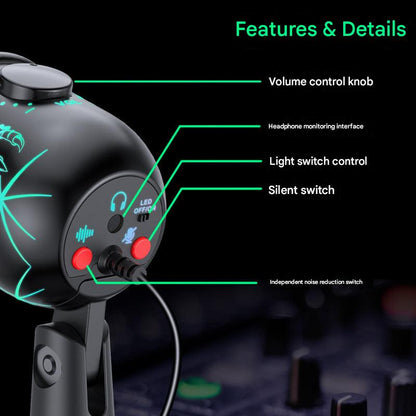 V5 microphone back view