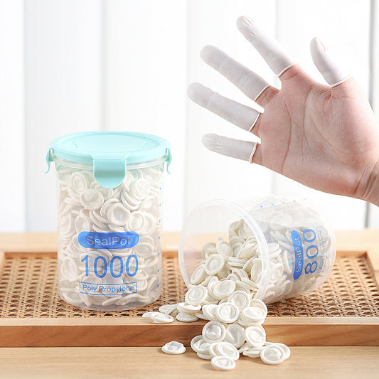 Durable non-slip latex finger cots