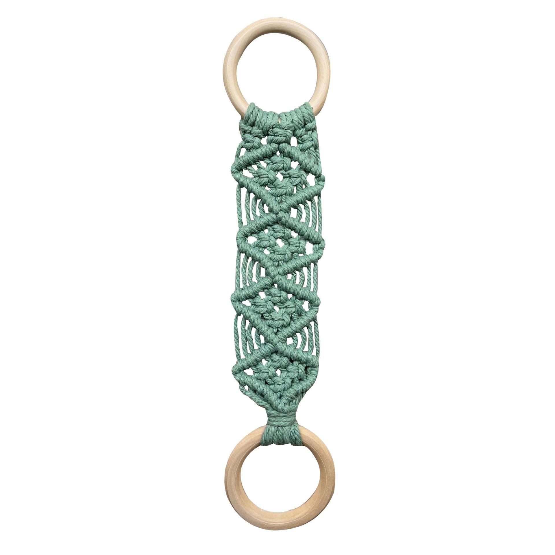 Handcrafted Daisy Cotton Rope Wall Decor Image 4
