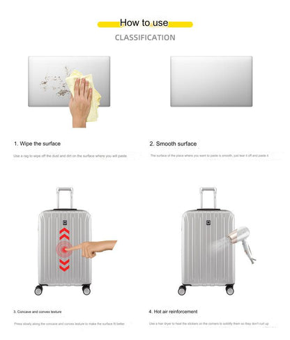 luggage sticker