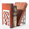 Tree Shadow Bookends A1 Pair White