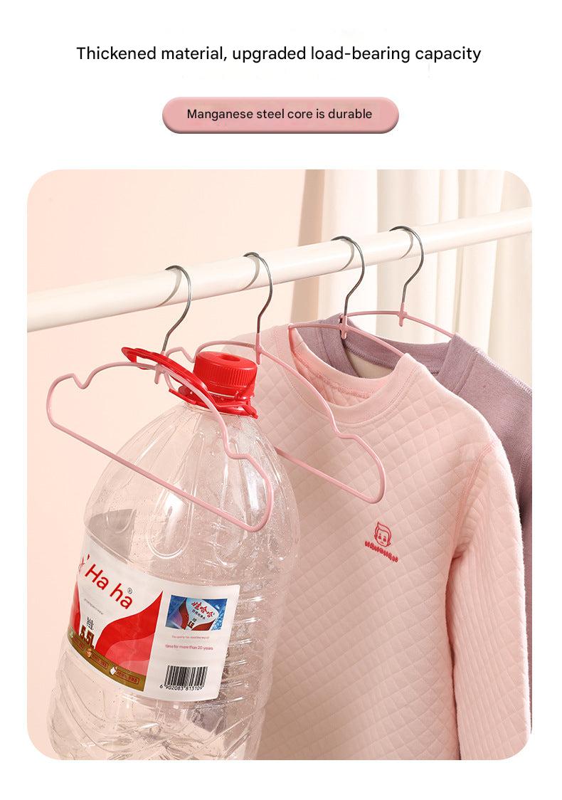 Stylish no-slip hangers for toddler's outfits