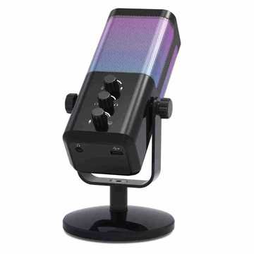 Image of Professional USB Condenser Microphone with adjustable arm