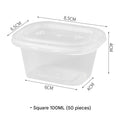 Square 100ML Pack of 50