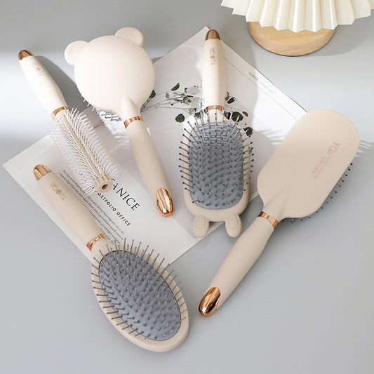 Variety of cushion brushes on display