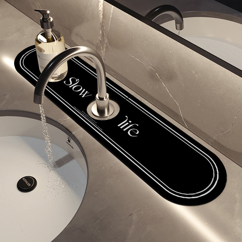 Silica Gel Water Tap Drain Mat Image 5