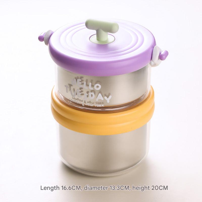 durable stainless steel meal container image 4