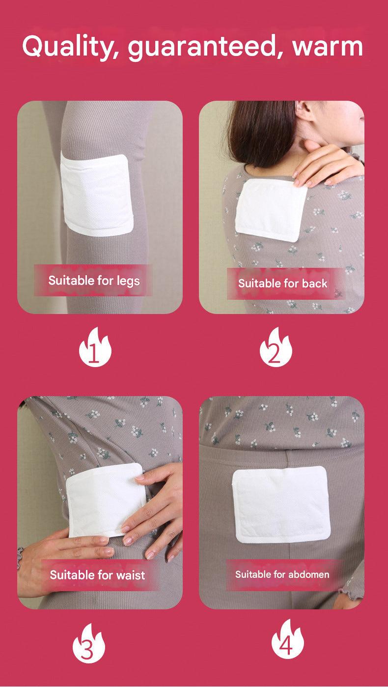 Comfortable self-heating pads
