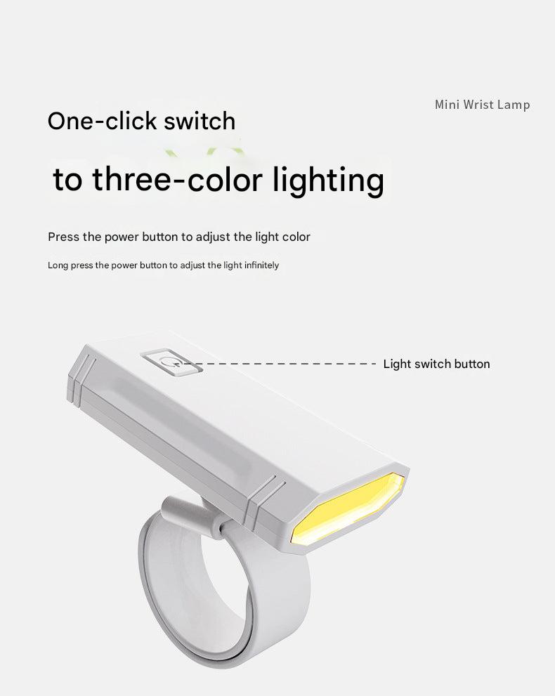 Mini USB Rechargeable LED Reading Clip Light with Adjustable Brightness
