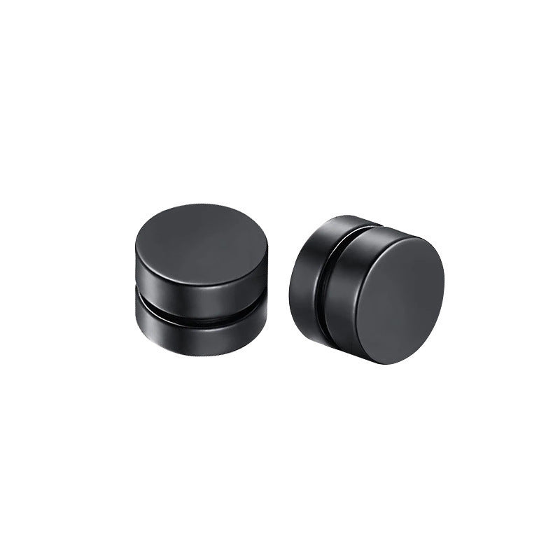 Gold magnetic ear studs image 4
