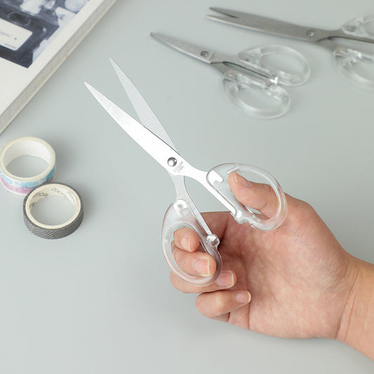 Versatile scissors designed for multiple crafting uses