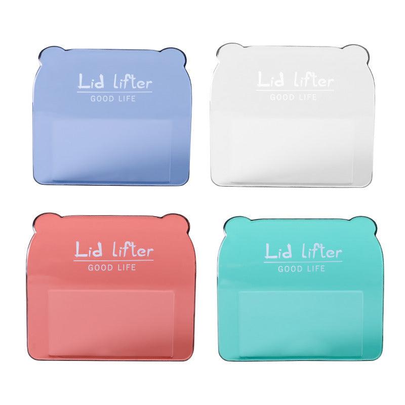 Toilet Lid Lifter in Transparent Red
