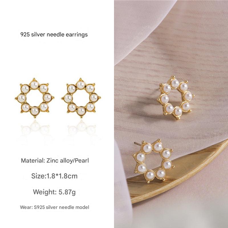 Unique Floral Earrings Design