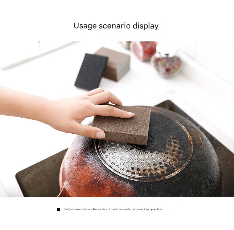 Scrubbing sponge for cookware