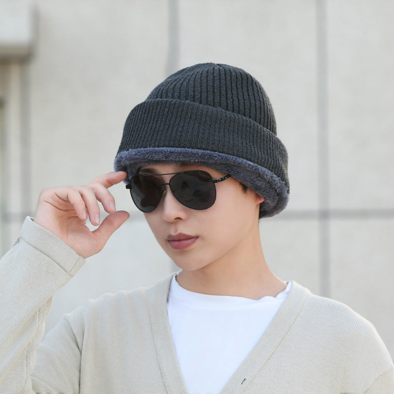 Stylish woolen beanie hat for men