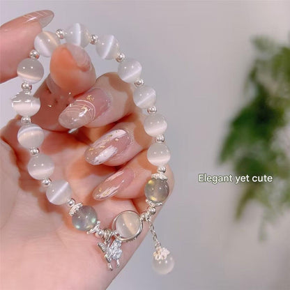 Butterfly glass bracelet image 5