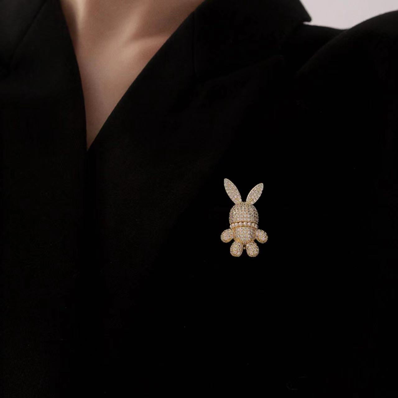 Cute Animal Motif Brooch