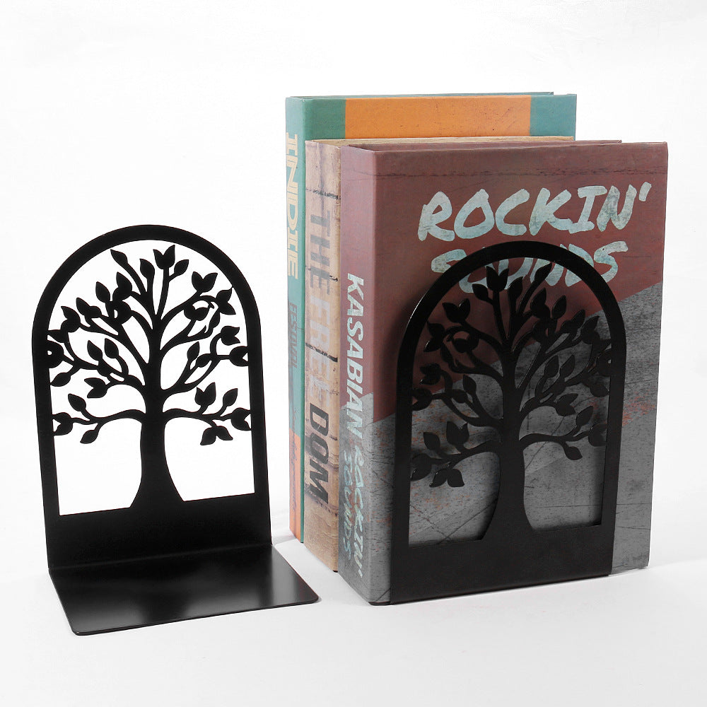 Minimalist tree bookends image 8