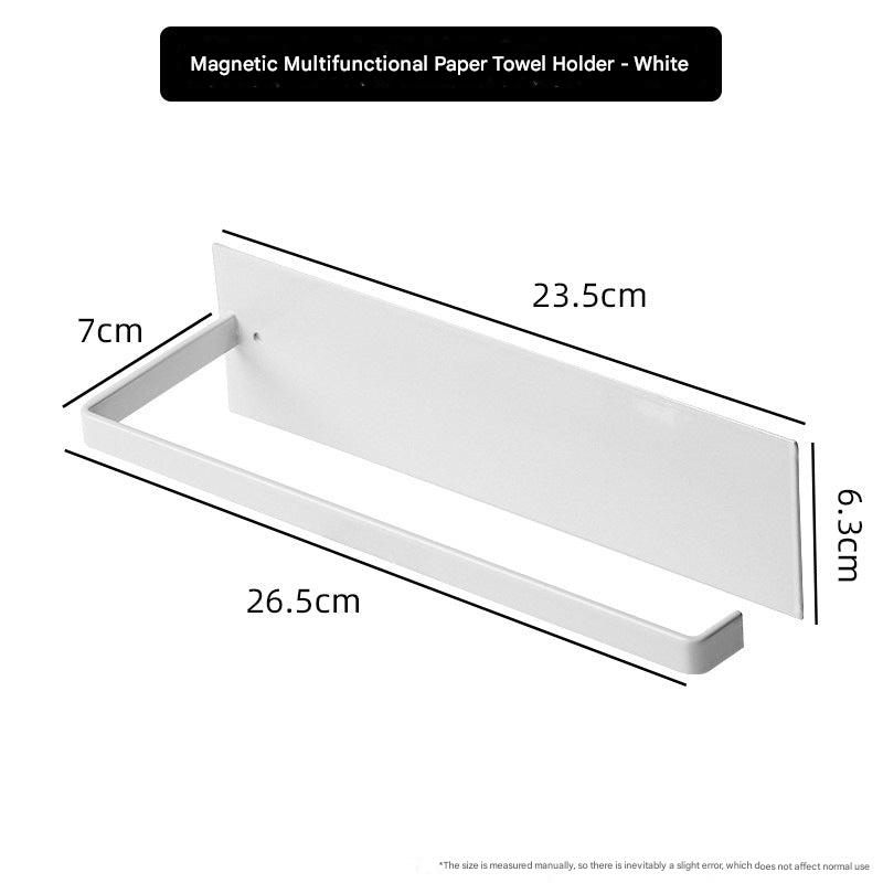 White carbon steel kitchen organizer