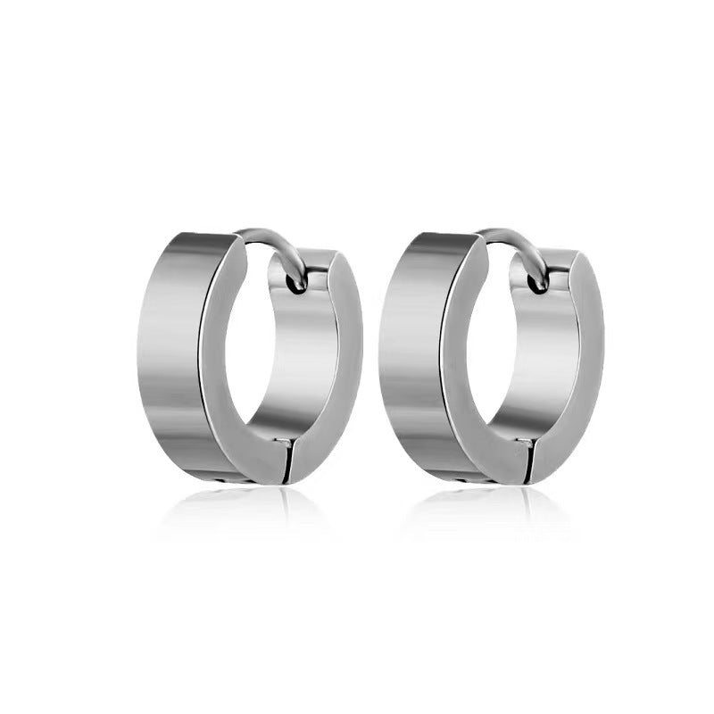 Unique dumbbell style earrings set