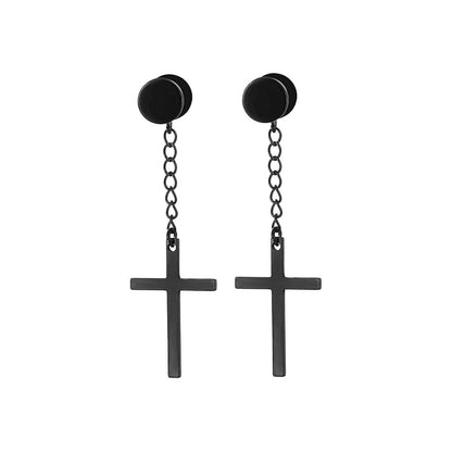 stainless steel earrings set pair 7