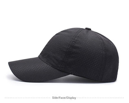 Men's quick-dry baseball cap in royal blue