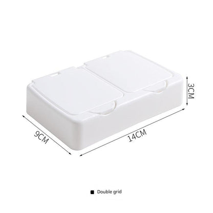 Mini Desktop Storage Box for Cotton Swabs